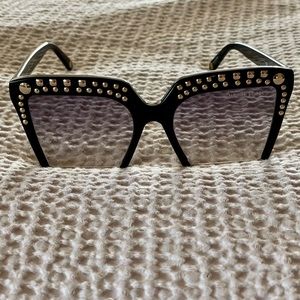 Henri Bendel Sunglasses with gold embellishments